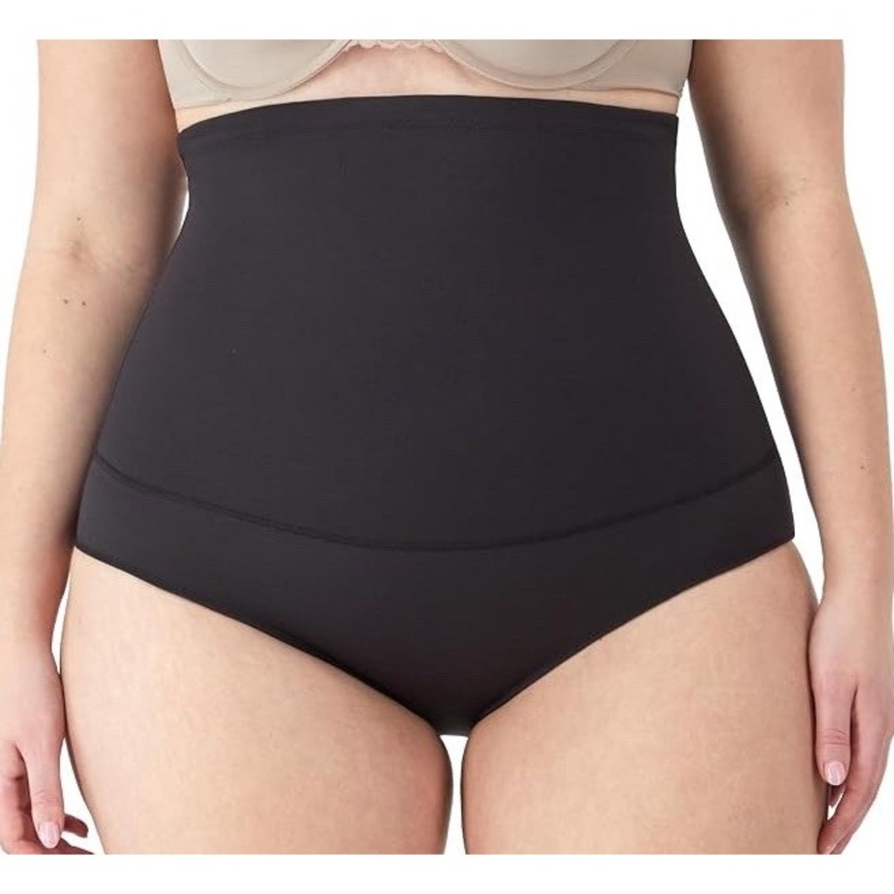 NWT Women's Maidenform Firm Control High Waist Shapewear Briefs Black - Medium